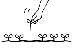 thin outのイラスト